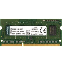 Оперативная память SODIMM 4Gb (1600Mhz) DDR3L Kingston KVR16LS11/4 [9347]