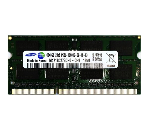 Оперативная память SODIMM 8Gb (1333Mhz) DDR3L Samsung M478B1G73DHO-CH9