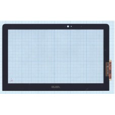 Сенсорное стекло (тачскрин) для Asus 5466R FPC-1 черное