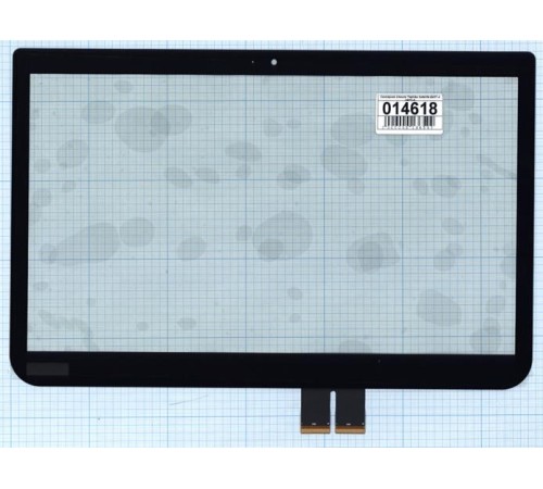 Сенсорное стекло (тачскрин) для Toshiba Satellite E45T-A U40T-A черное
