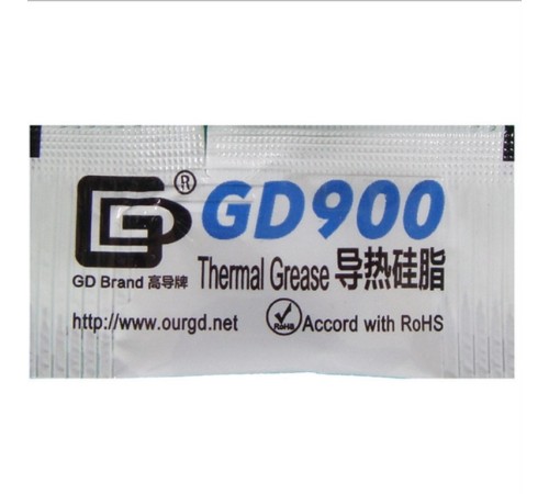 Термопаста GD900 MB05 0,5 грамм пакетик, ~4.8 Вт/(мК)