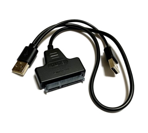 Переходник USB SATA для подключения жёсткого диска HDD или SSD