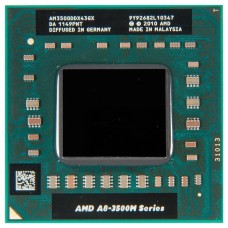 Процессор для ноутбука AMD A8-3500M AM3500DDX43GX Socket FS1 1.5 GHz, с разбора