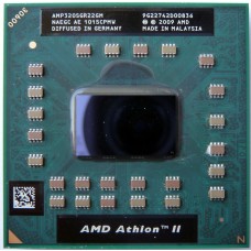Процессор для ноутбука AMD Athlon II Dual-Core Mobile AMP320SGR22GM P320 Socket S1 (S1g4) (2.10 GHz) [AMP320], с разбора