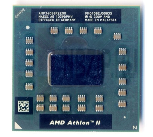 Процессор для ноутбука AMD Athlon II Dual-Core Mobile AMP340SGR22GM P340 Socket S1 (S1g4) (2.20 GHz)