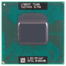 Процессор для ноутбука Intel Core 2 Duo T5600 SL9SG Socket M PPGA478 (2M Cache, 1.83 GHz) [SL9SG], с разбора