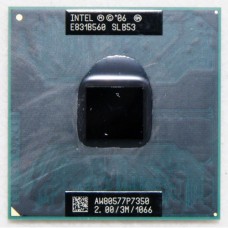 Процессор для ноутбука Intel Core 2 Duo Mobile P7350 SLB53 Socket P PPGA478 (3M Cache, 2.00 GHz), с разбора