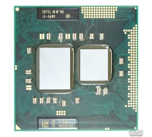 Процессор для ноутбука Intel Core i5 Mobile i5-460M Socket G1 (rPGA988A) 2.53 GHz SLBZW, с разбора