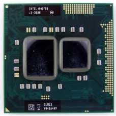 Процессор для ноутбука Intel Core i3 Mobile i3-380M SLBZX Socket G1 (rPGA988A) 2.53 GHz [SLBZX], с разбора