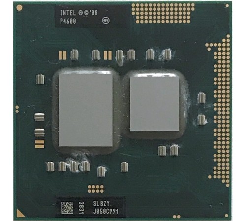 Процессор для ноутбука Intel Celeron Dual-Core Mobile P4600 Socket G1 (rPGA988A) 2.00 GHz SLBZY, с разбора