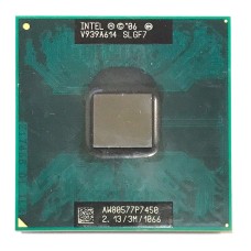 Процессор для ноутбука Intel Core 2 Duo Mobile P7450 SLGF7 Socket P PPGA478 (3M Cache, 2.13 GHz), с разбора