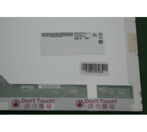 Матрица 15.6" B156HW01 V.5 (LED, 1920x1080, 40pin слева снизу, глянцевая)