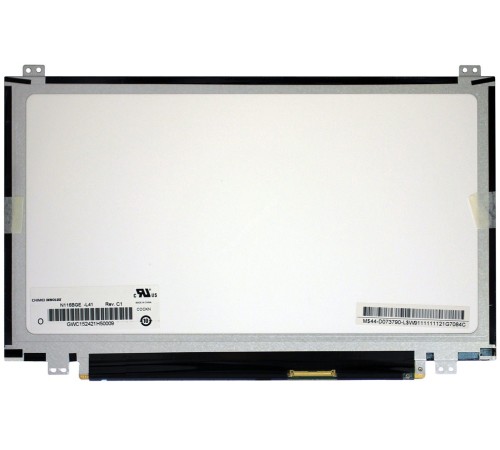 Матрица 11.6" N116BGE-L41 (LED, 1366x768, 40pin, справа снизу, глянцевая) !!!уши верх/низ [M11603-4]