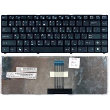 Клавиатура для ноутбука  Asus UL20 EEE PC 1201 (RU) черная с черной рамкой [10090]