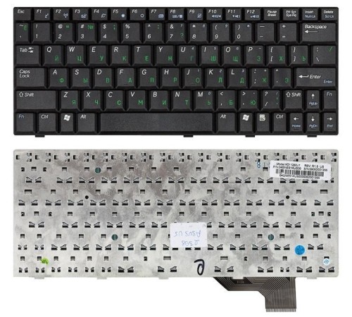 Клавиатура для ноутбука Asus U5 U5F U5A U5S RU черная