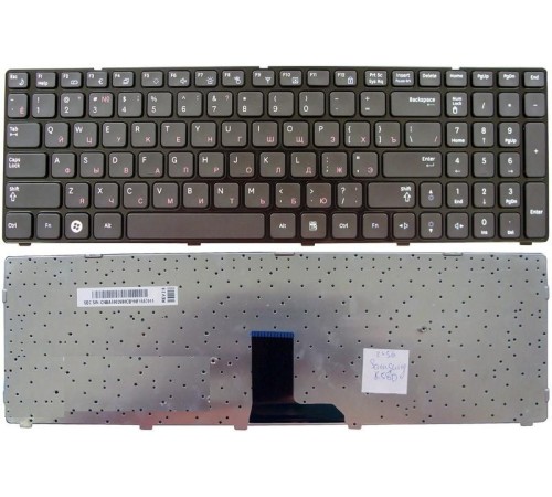 Клавиатура для ноутбука Samsung R580 R590 (RU) черная [10112]