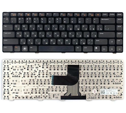 Клавиатура для ноутбука Dell 14R 3550, L502, 5040, 5050, N4110 (RU) черная