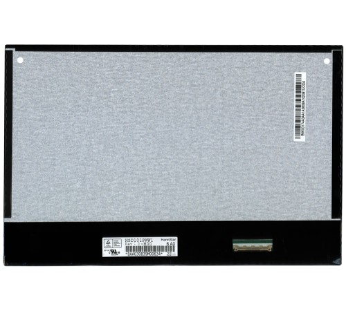 Матрица планшета 10.1" HSD101PWW1 H00 (LED,1280x800, 40pin, справа внизу, глянцевая), без ушей