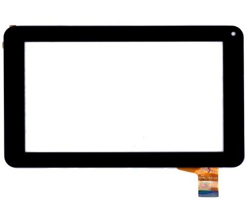 Сенсорное стекло (тачскрин) для планшетов Digma, Explay и др. (ZP9020-7, PB70A8508), черное [T00105]