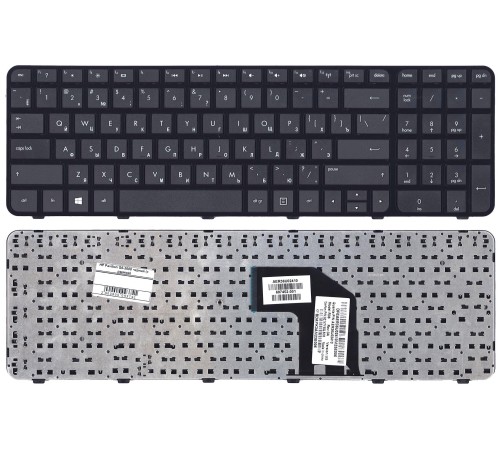 Клавиатура для ноутбука HP Pavilion G6-2000 черная (с рамкой)
