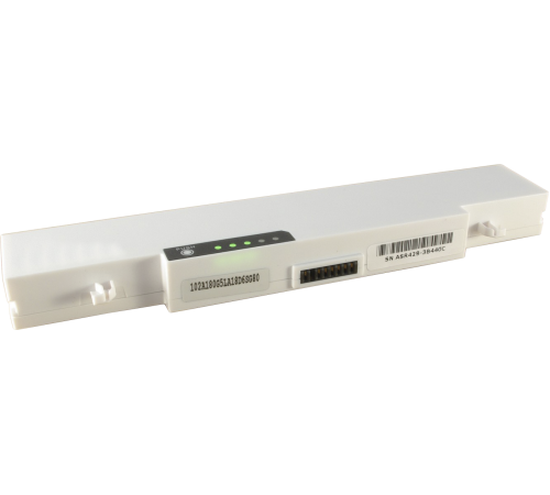 Аккумуляторная батарея для ноутбука Samsung R420, R510, R519, R522, R530, R580, R780, Q320 белая (11.1 В 5200 мАч) [B0074]