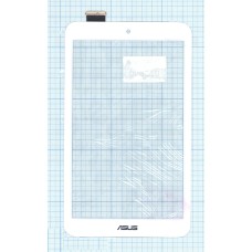Сенсорное стекло (тачскрин) для планшета  Asus MeMO Pad 8 ME180 ME180A белый