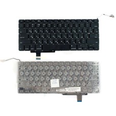 Клавиатура для ноутбука Apple Macbook A1297 (RU) черная, плоский Enter