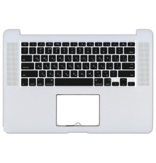 Клавиатура для ноутбука Apple MacBook Pro A1398 топ-панель (RU)