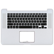 Клавиатура для ноутбука Apple MacBook Pro A1398 топ-панель (RU)