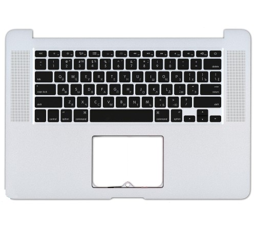 Клавиатура для ноутбука Apple MacBook Pro A1398 топ-панель (RU)