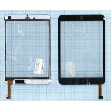 Сенсорное стекло (тачскрин) для планшета Fly Flylife Connect 7.85 3G Slim черный [T00130]