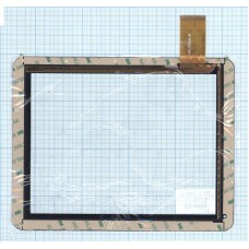 Сенсорное стекло (тачскрин) для планшета DNS AirTab M971w (MT97002-V4D) черное [T00119]