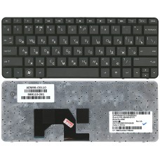Клавиатура для ноутбука HP Mini 210-1000 (RU) черная с черной рамкой [10132]