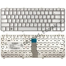 Клавиатура для ноутбука HP Pavilion DV5-1000 (RU) серебряная