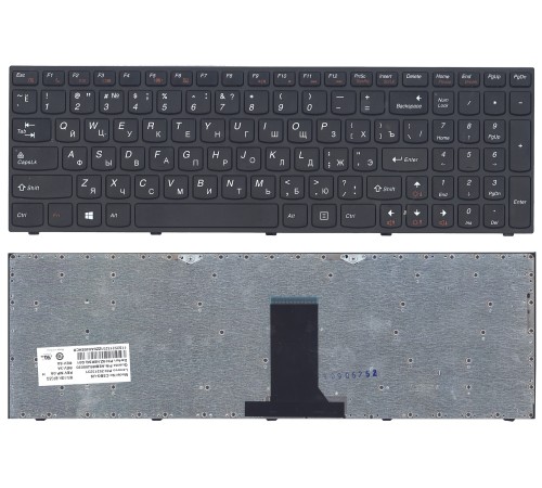 Клавиатура для ноутбука LENOVO IdeaPad B5400 M5400 (RU) черная [10145]