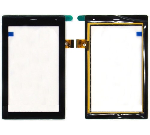 Сенсорное стекло (тачскрин) Мегафон Логин 3 (МТ4А), TPC1463 ver. 5.0, черное [T00111]