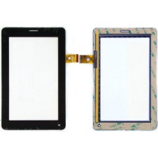 Сенсорное стекло (тачскрин) Мегафон Логин 2 (MT3A), TPC1219 Ver1.0, черное [T00110]