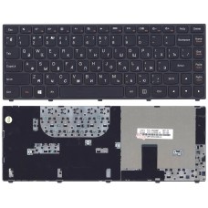 Клавиатура для ноутбука LENOVO IdeaPad YOGA 13 (RU) черная (с черной рамкой) [10201]