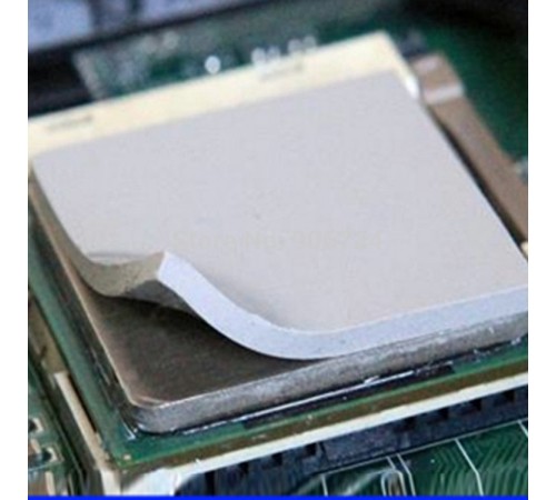 Термопрокладка силикон 100x100x2мм, 1.2-3.2Вт/(м*К) [EE2001B-X]