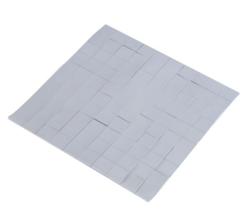 Термопрокладка силикон 100x100x1мм с нарезкой 10x10мм, 1.2-2.0Вт/(м*К)