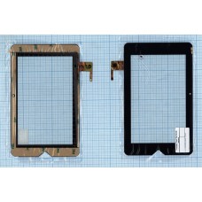 *SALE* Сенсорное стекло (тачскрин) Texet TM-7047HD черное [T00123]