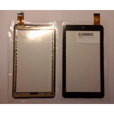 *SALE* Сенсорное стекло (тачскрин) Texet TM-7056 черное [T00117]