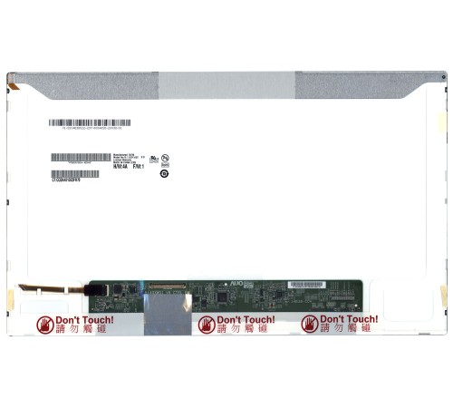 Матрица 14" B140XW01 v.8 (LED, 1366x768, 40 pin, слева снизу, глянцевая) [m14001-15]