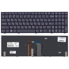 Клавиатура для ноутбука Lenovo Y500 Y500N Y500NT Y510p Y500NT-ISE (RU) черная с подсветкой [10168]