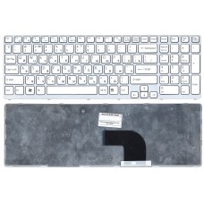 Клавиатура для ноутбука Sony Vaio SVE17 (RU) белая [10166]