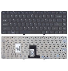 Клавиатура для ноутбука Sony Vaio VPC-EA (RU) черная, без рамки [10173]