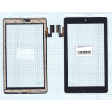 Сенсорное стекло (тачскрин) для планшета TEXET TM-7032 (SG5740A-FPC V5-1) черное [T00139-texet]