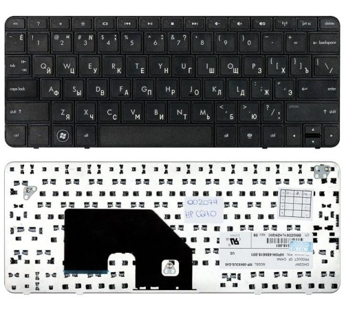 Клавиатура для ноутбука HP Compaq Mini CQ10 110-3000 110-3100 (RU) черная [10180]