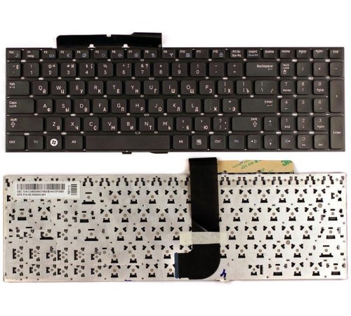 Клавиатура для ноутбука Samsung RF511, RF510, SF510, QX510, QX530 (RU) черная [00501]