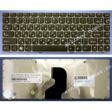 Клавиатура для ноутбука Lenovo IdeaPad Z360, Z450, Z460 (RU) черная [00606]